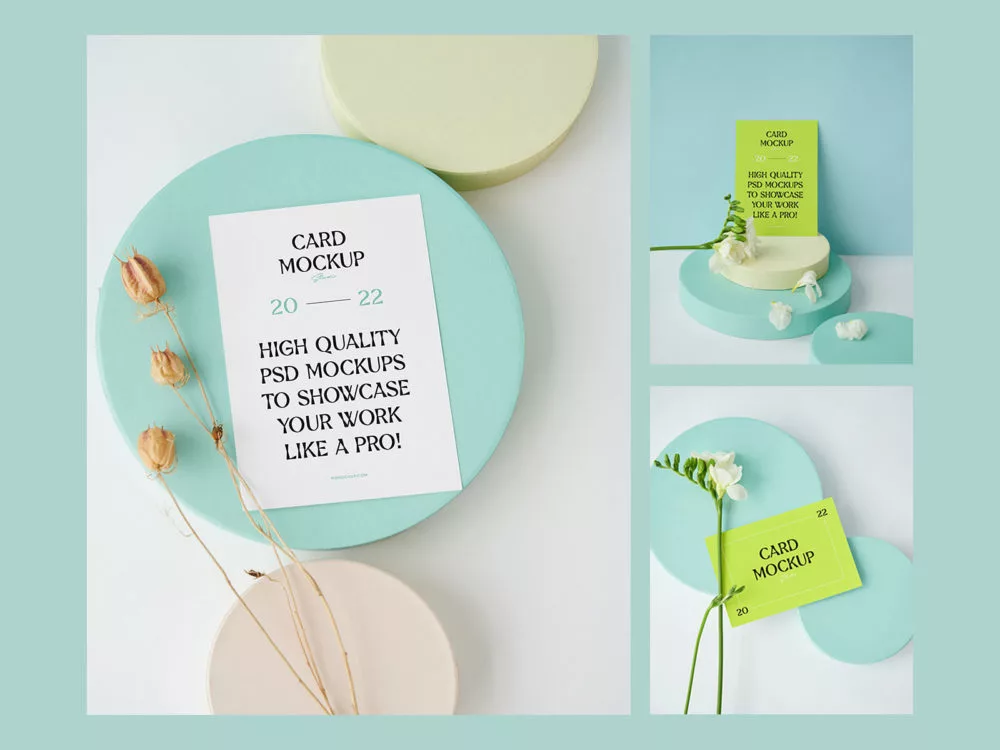 Free Card Mockup: Elevate Your Design Presentation!