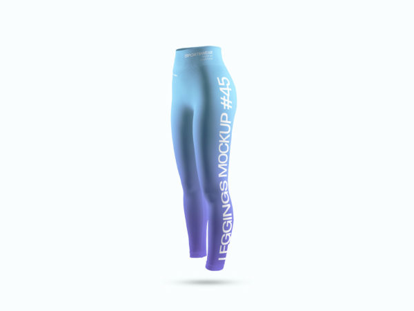 Free Leggings Apparel Mockup: Elevate Your Fashion Brand's Visual Appeal!