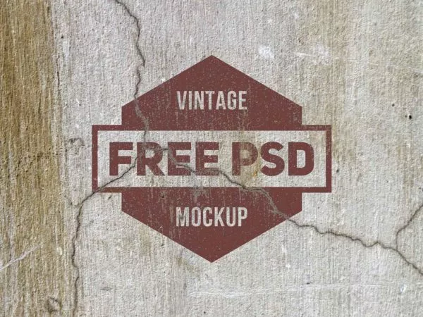 Free Logo Mockup on Concrete and Brick Wall: Embed Your Brand in Urban Resilience
