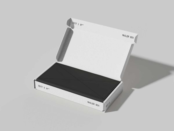Free Packaging Mailer Box Mockup: Delivering Design Excellence