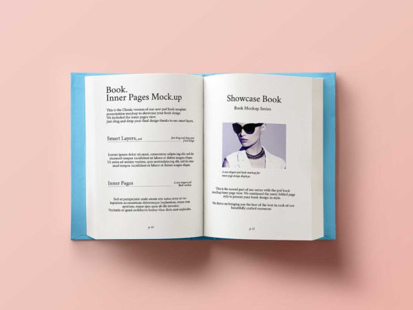 Hardback Open Book Mockup: Unleashing the Story within Your Design