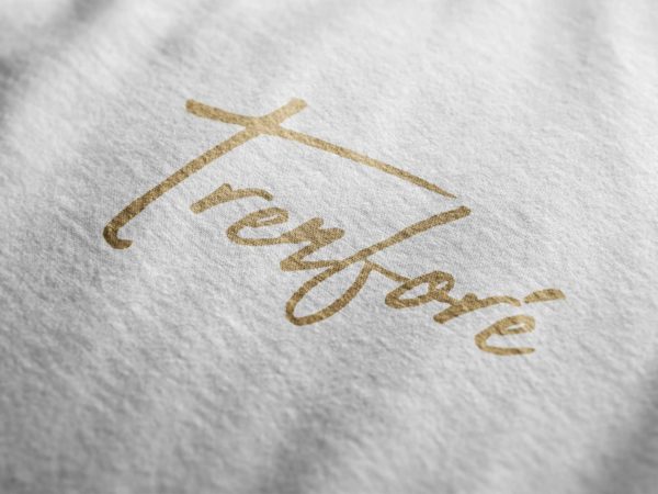 Logo Mockup on Fabric Free PSD