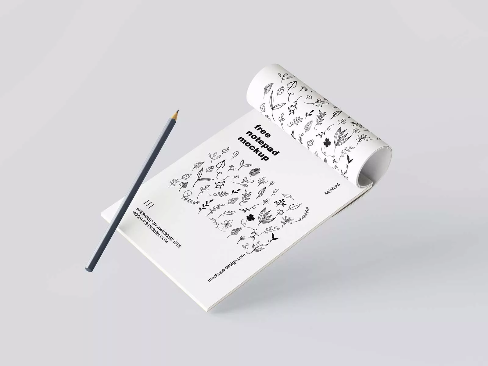 Open Notepad / Sketchbook Mockup Set Unleash Your Creativity in a