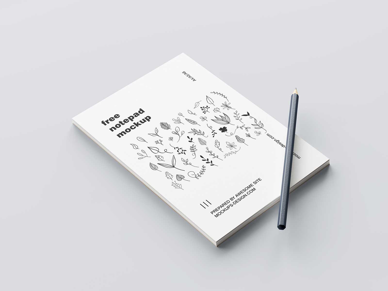 Open Notepad/Sketchbook Mockup Set: Unleash Your Creativity in a Realistic Setting