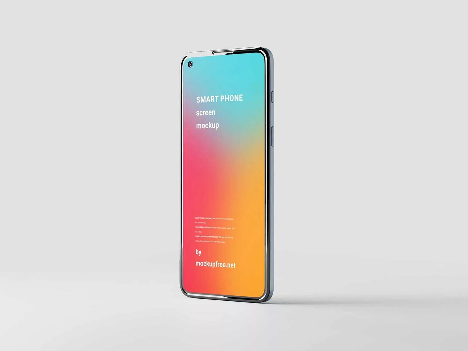Smartphone UI/UX Free Mockup | The Free Mockup