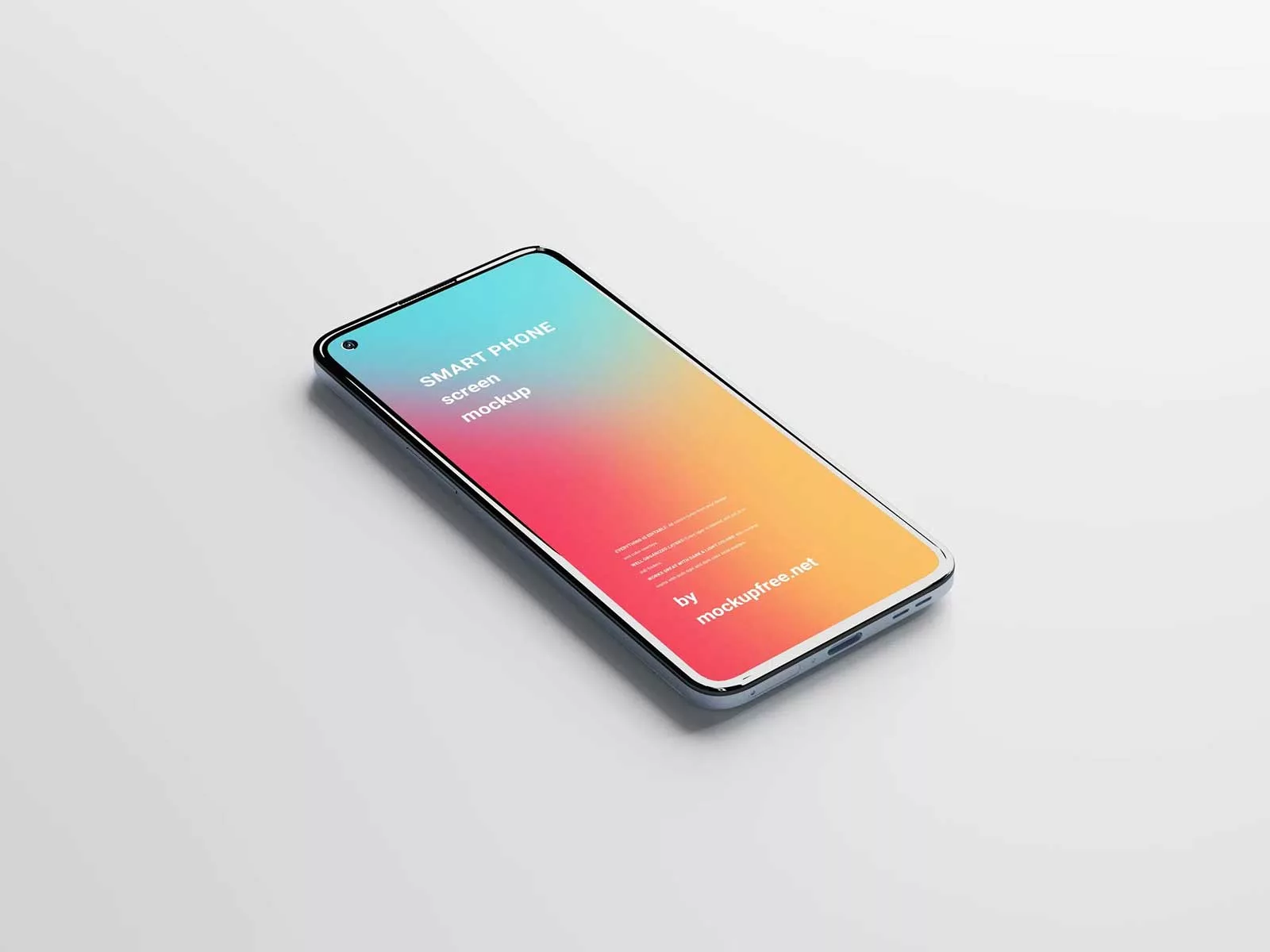 Smartphone UI/UX Mockup