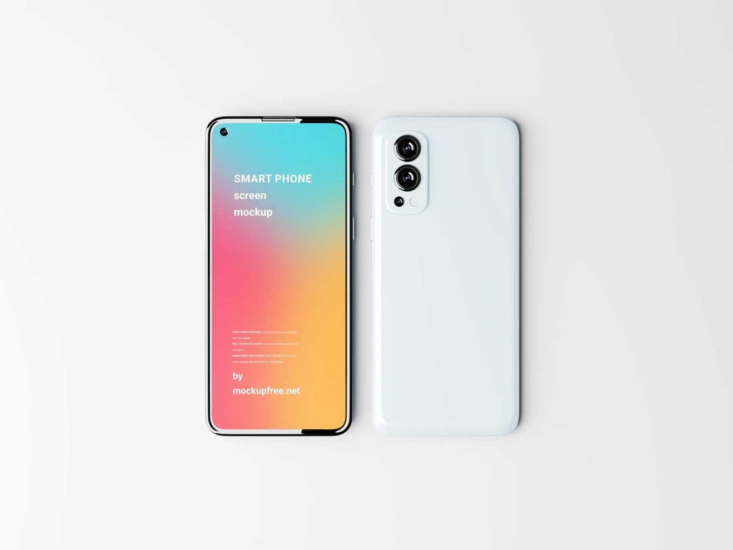 Smartphone UI/UX Mockup