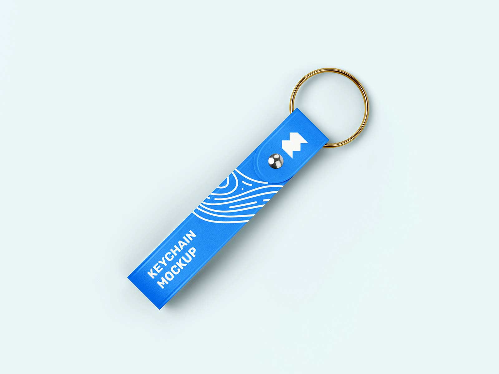 Strap Keychain Mockup Free PSD: Elevate Your Brand with Distinctive Accessories