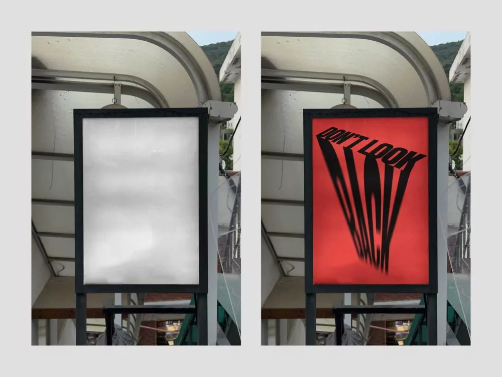 Street Poster Free Mockups: Urban Elegance for Your Designs!