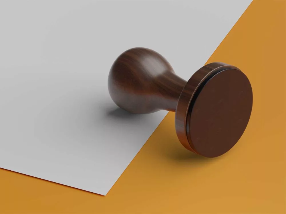 Free Rubber Stamp Mockups: Add an Authentic Touch to Your Branding!