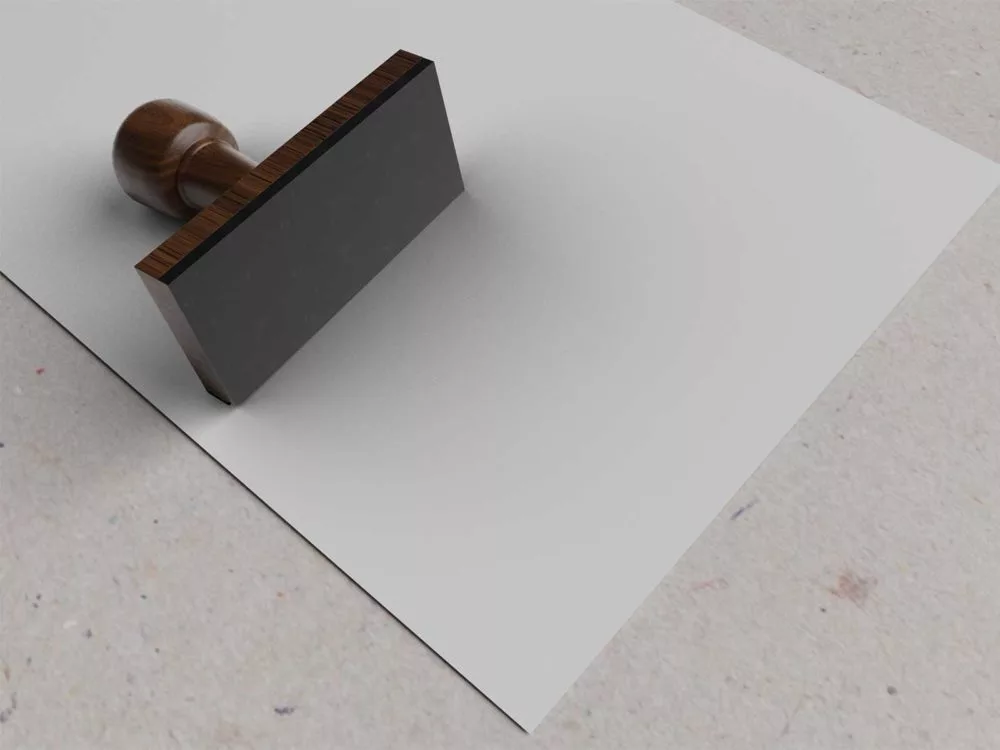 Free Rubber Stamp Mockups: Add an Authentic Touch to Your Branding!