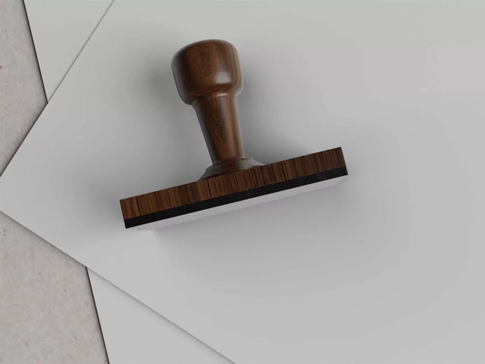 Free Rubber Stamp Mockups: Add an Authentic Touch to Your Branding!