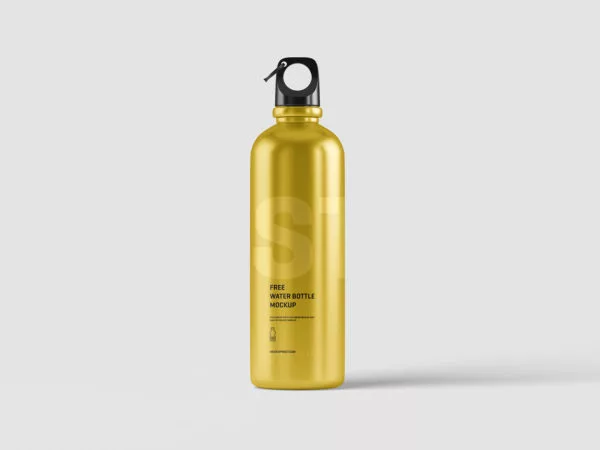 Aluminum Water Bottle Mockups