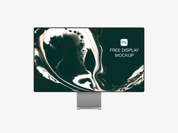 Apple Pro Display Free Mockup
