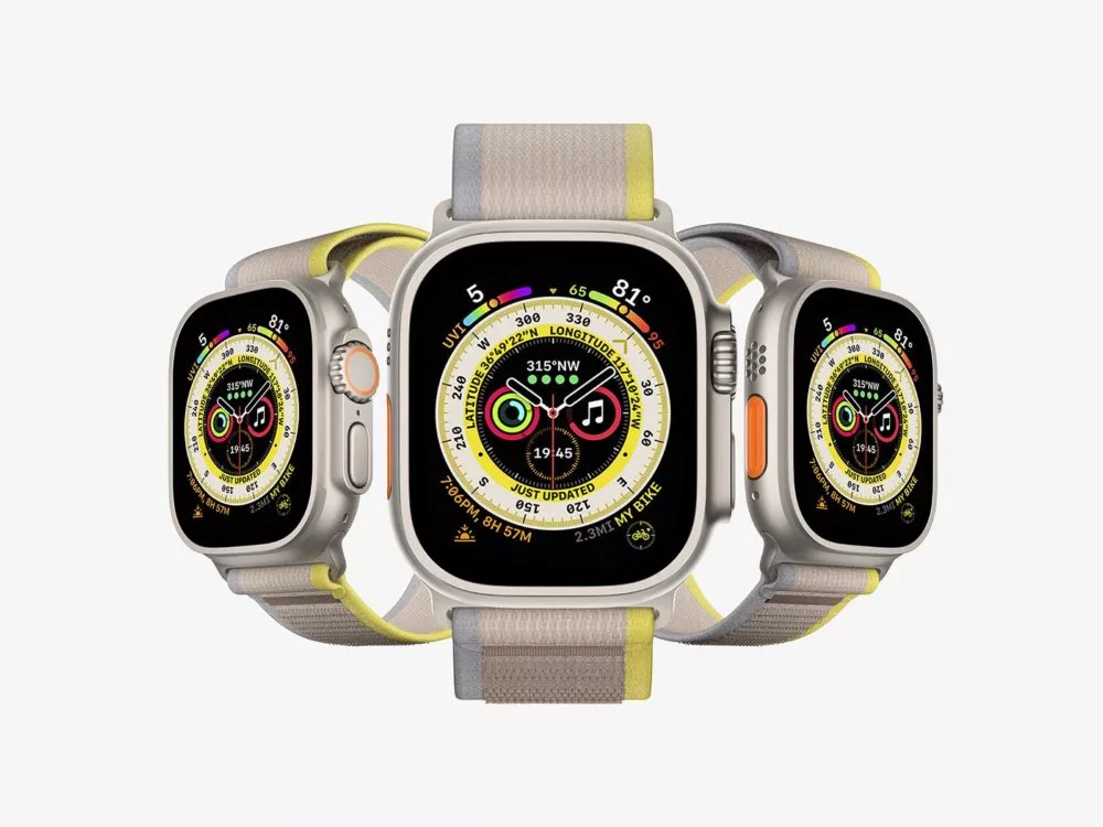 Apple Smart Watch Ultra Free Mockups (Four Styles)