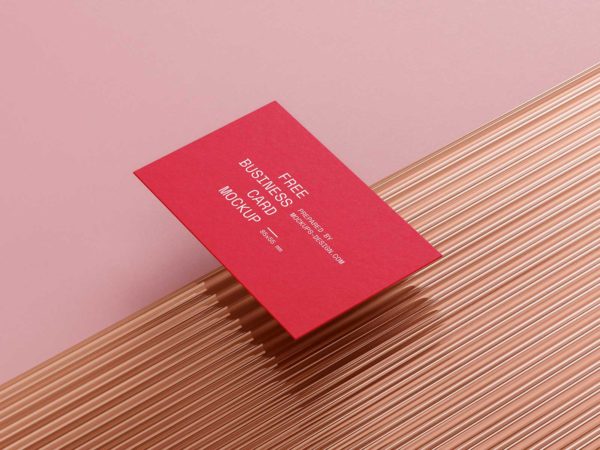 Business Card Free Mockup PSD Scenes: Elevate Your Professional Image