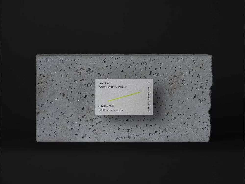 Business Card Free PSD Mockup: Crafting Professional Impressions