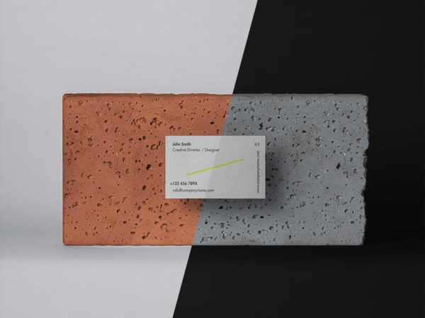 Business Card Free PSD Mockup