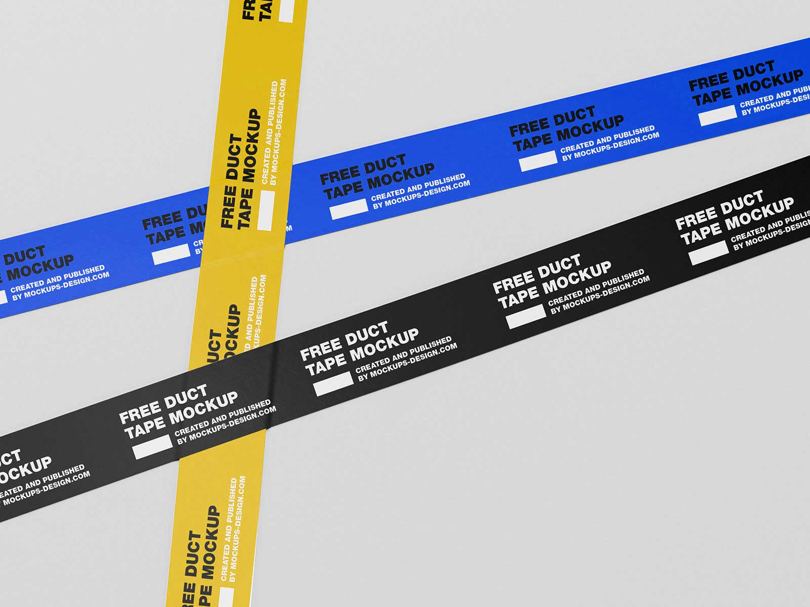 Duct Tape Strips Free Mockups: Unleash Creative Versatility