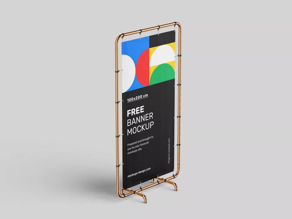 Free Banner Design Mockup