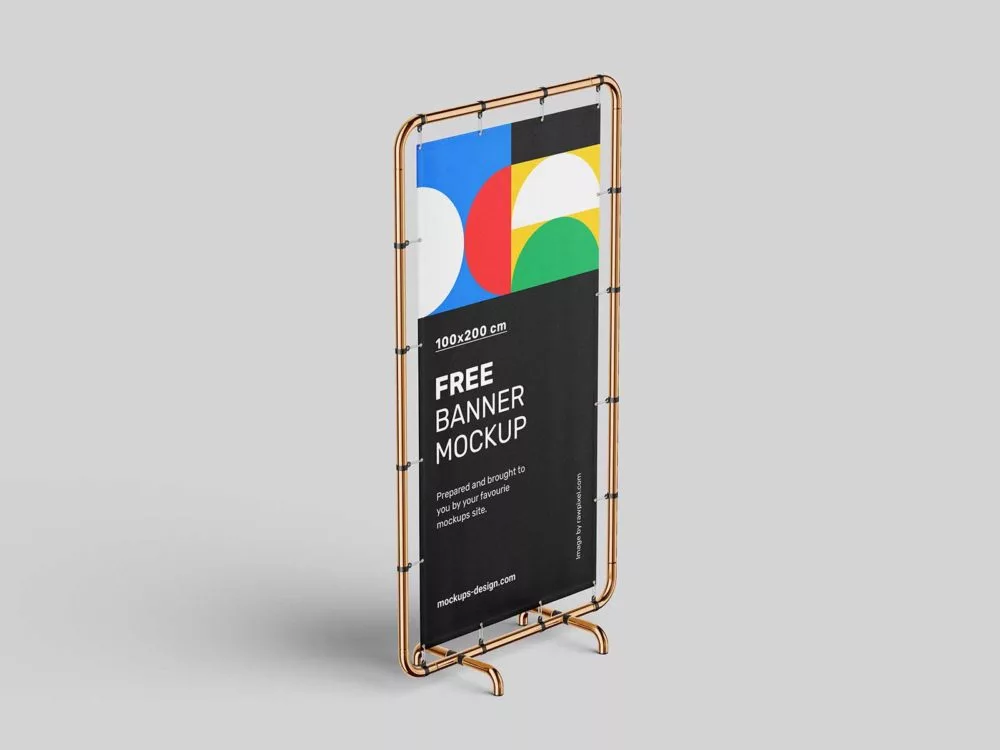 Free Banner Design Mockup