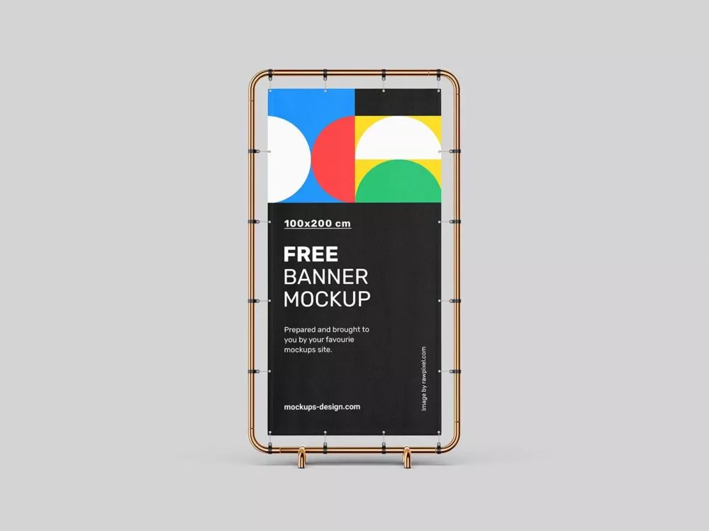 Free Banner Design Mockup