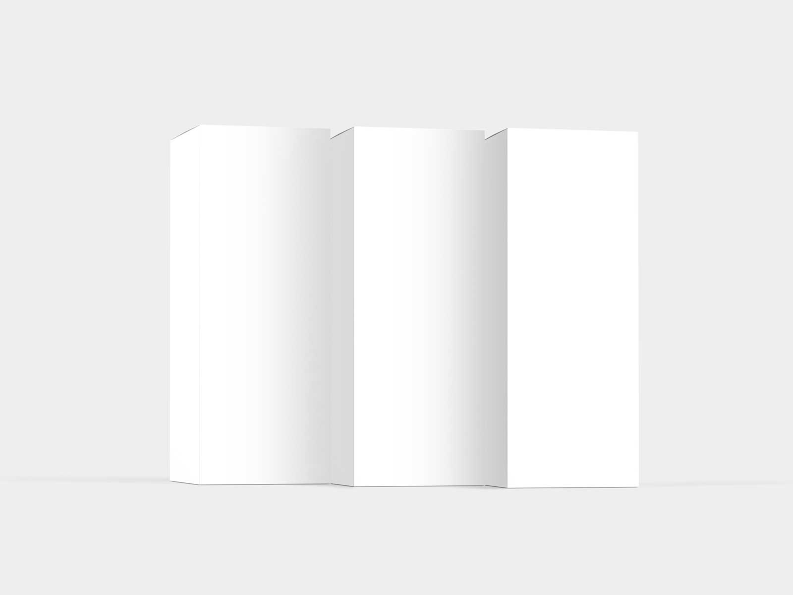 Free Dropper Bottle Mockup with Box Packaging