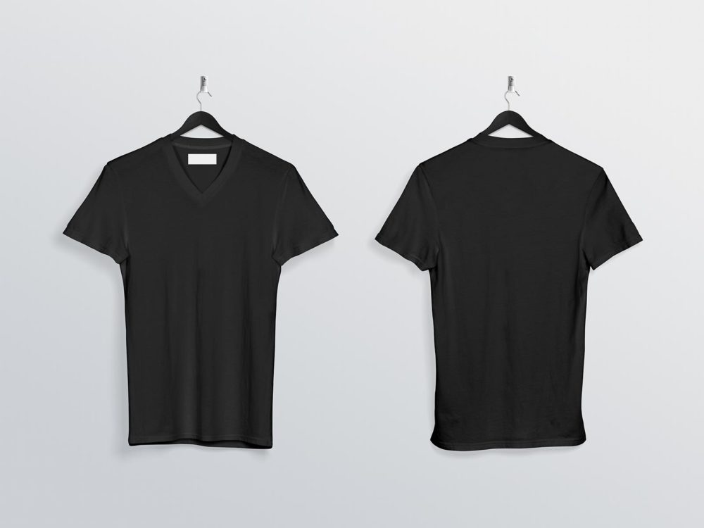 Free Hanging T-Shirt Mockup