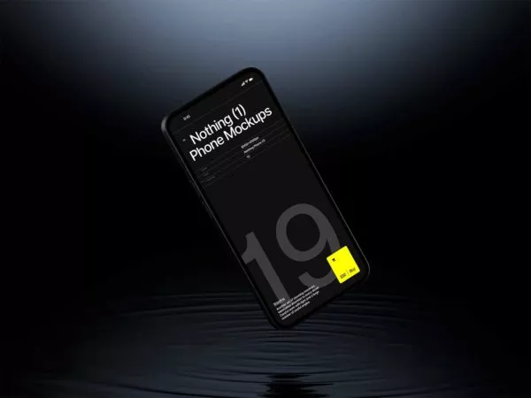 Nothing Phone App Mockup