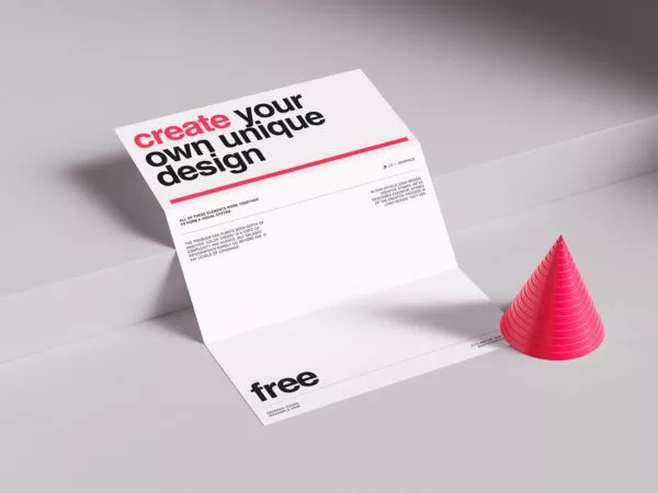 Free Stationery Brand Paper Mockup