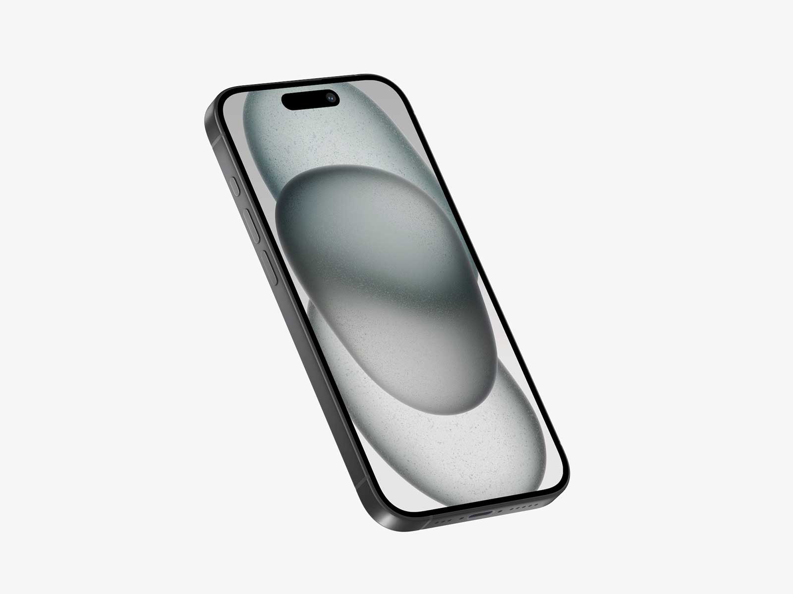 Free iPhone 15 App Mockup