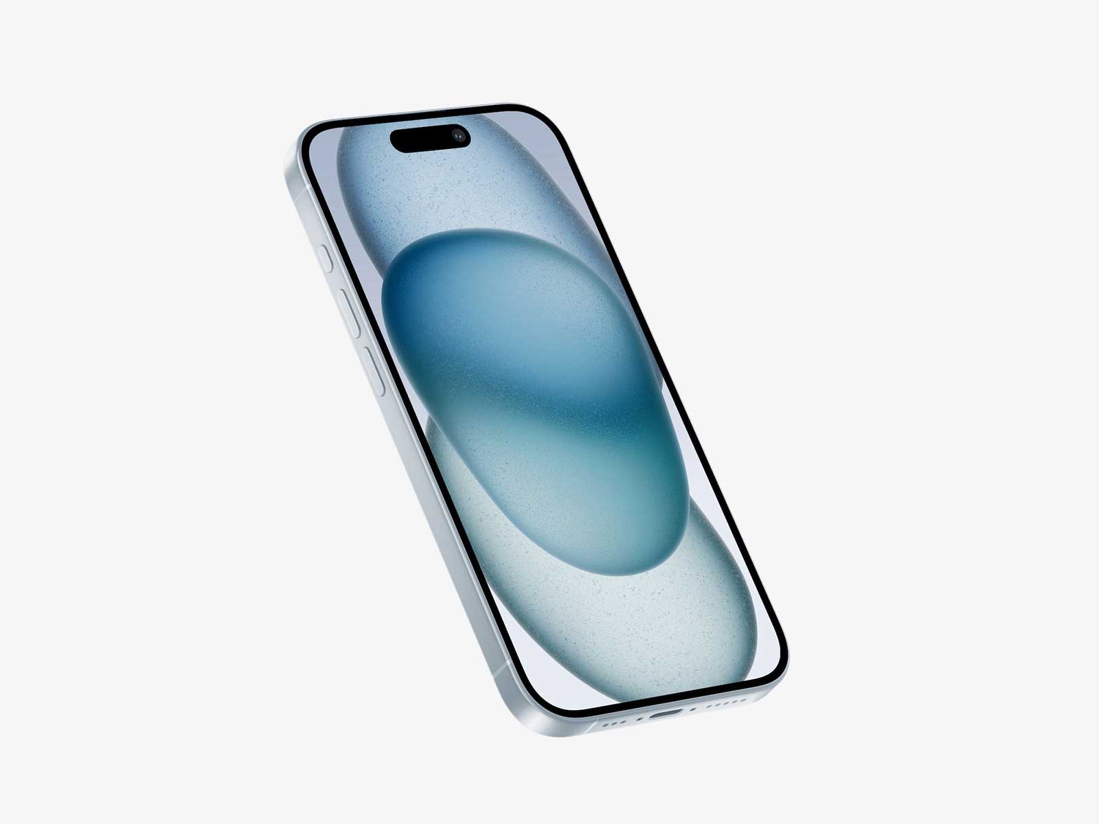 Free iPhone 15 App Mockup