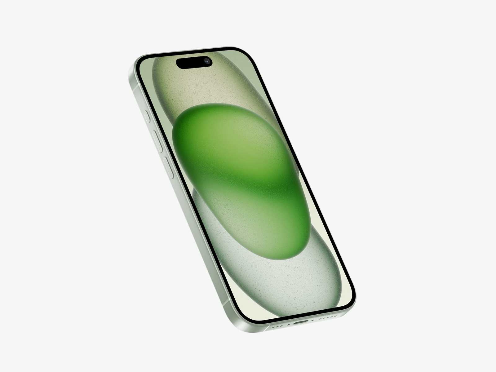 Free iPhone 15 App Mockup