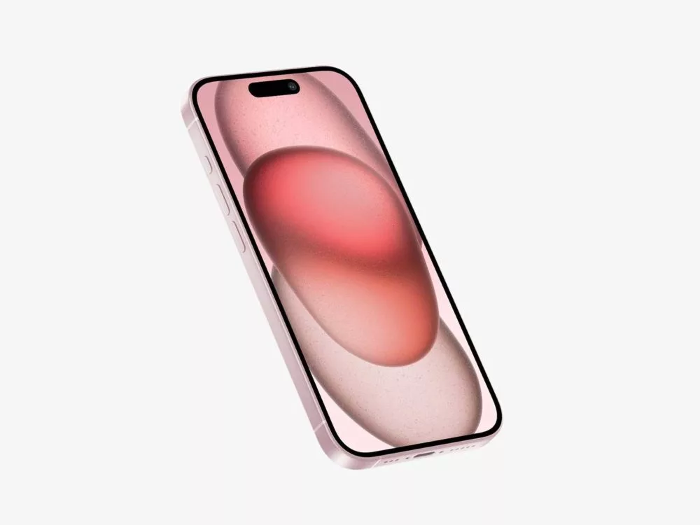 Free iPhone 15 App Mockup