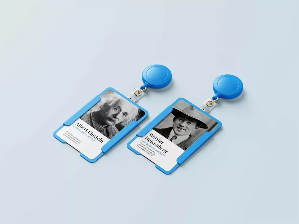 ID Card Free PSD Mockups