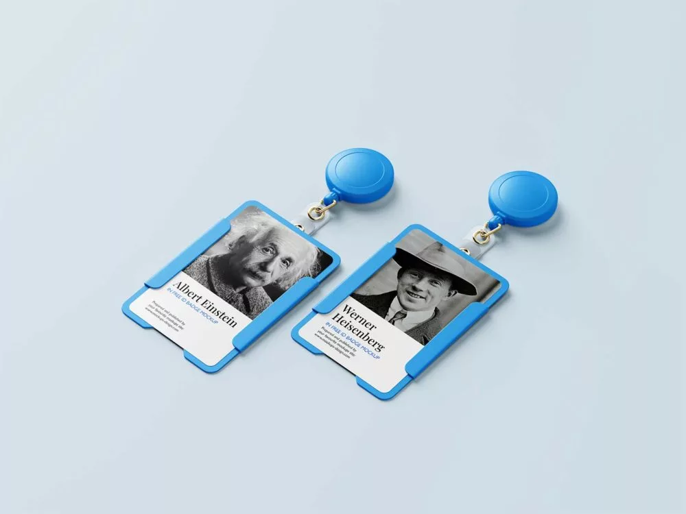 ID Card Free PSD Mockups