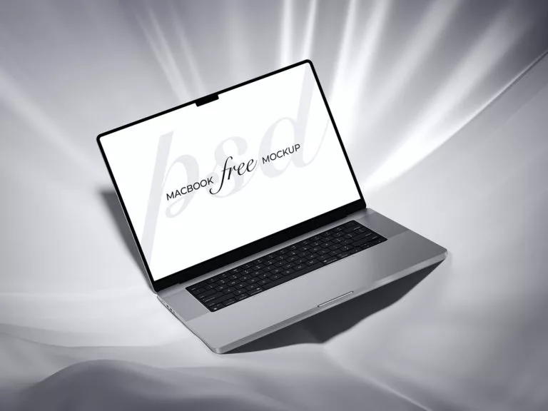 MacBook Pro 16 PSD Mockup