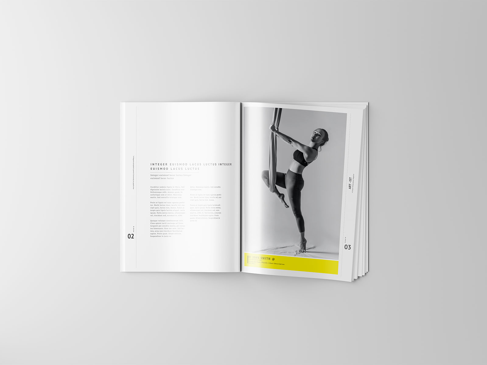 Open Softcover Book Free Mockups