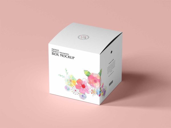 Packaging Box Mockup Free PSD