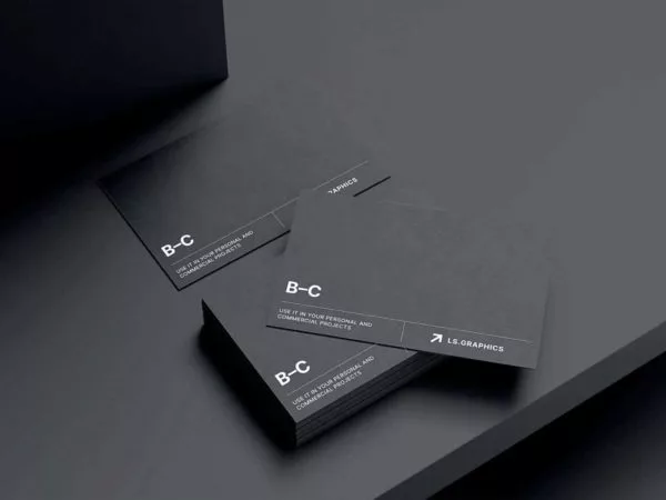 Realistic Business Card Free Mockup: Elevate Your Brand Presence