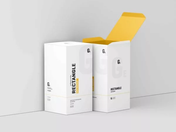 Rectangle Box Free Mockups: Elevate Your Packaging Design