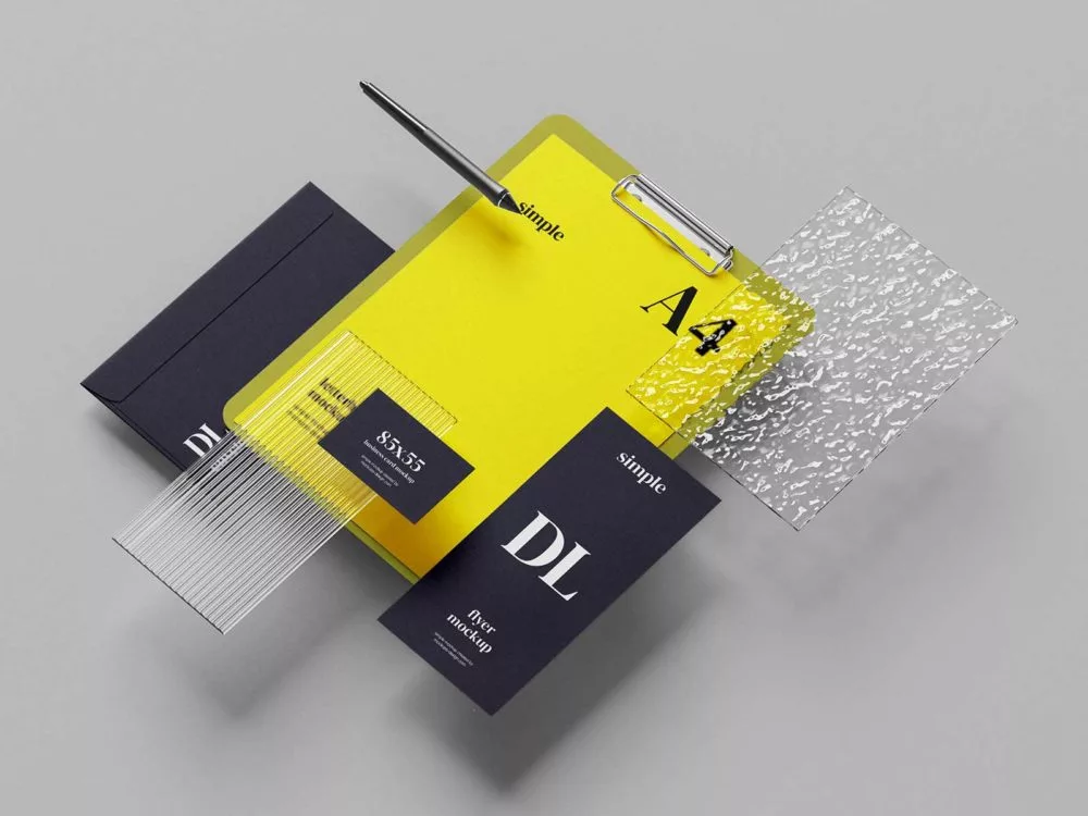 Stationery Mockup Free Set