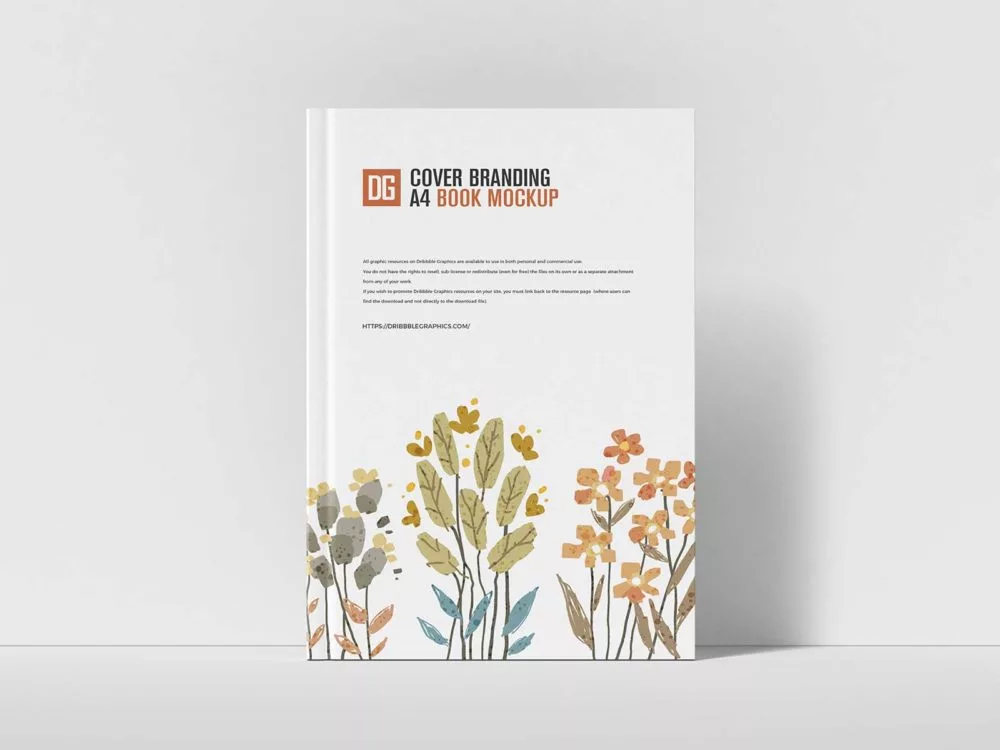 Book Mockup Free PSD Template