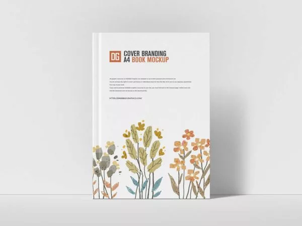 Book Mockup Free PSD Template