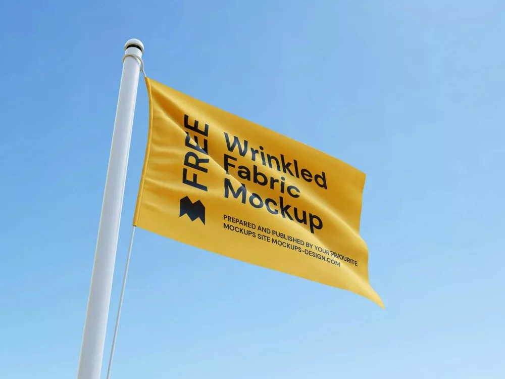 Branding Flag Free Mockups