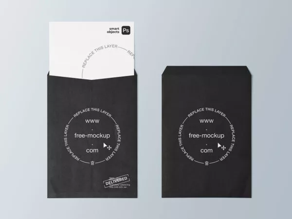 C4 Envelope Mockup