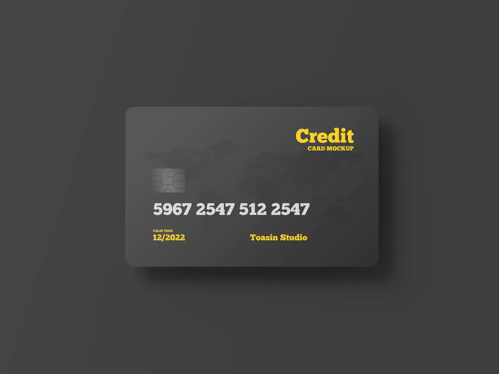 Credit Card Free Mockups