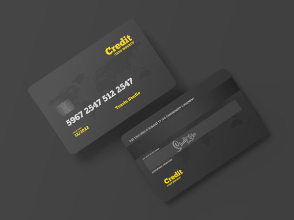 Credit Card Free Mockups