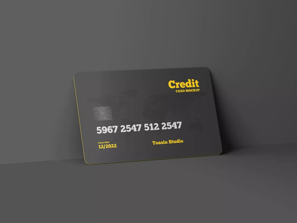 Credit Card Free Mockups