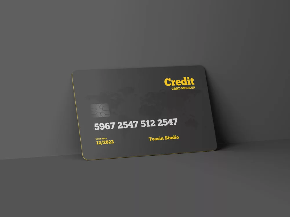 Credit Card Free Mockups